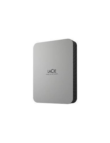 External HDD, LACIE, Mobile Drive Secure, STLR4000400, 4TB, USB-C, USB 3.2, Colour Space Gray, STLR4000400
