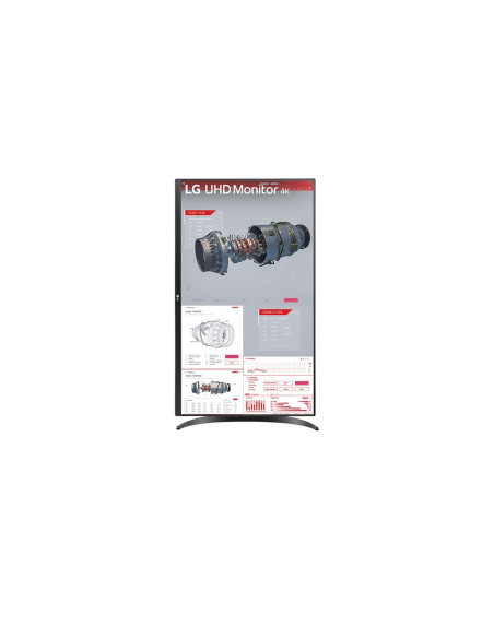 LCD Monitor, LG, 31.5 ", 3840 x 2160 pixels, 4K Ultra HD, Flat, 32BR55UK-B