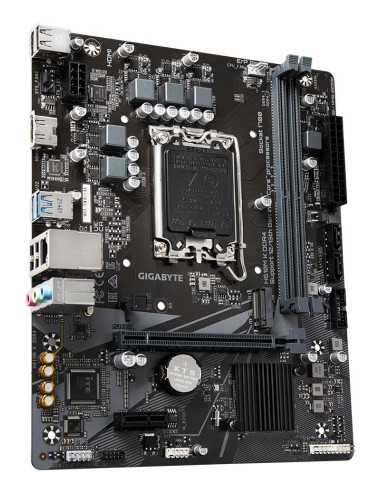 Mainboard, GIGABYTE, Intel H610, LGA1700, Micro-ATX, Memory DDR4, Memory slots 2, H610MKDDR42.0