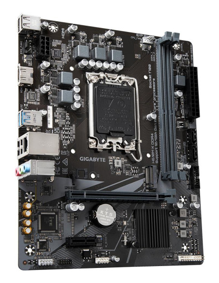 Mainboard, GIGABYTE, Intel H610, LGA1700, Micro-ATX, Memory DDR4, Memory slots 2, H610MKDDR42.0