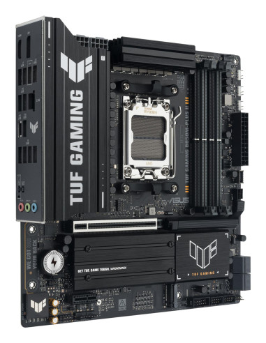 Mainboard, ASUS, AMD B850, SAM5, Micro-ATX, Memory DDR5, Memory slots 4, TUFGAMINGB850M-PLUSII