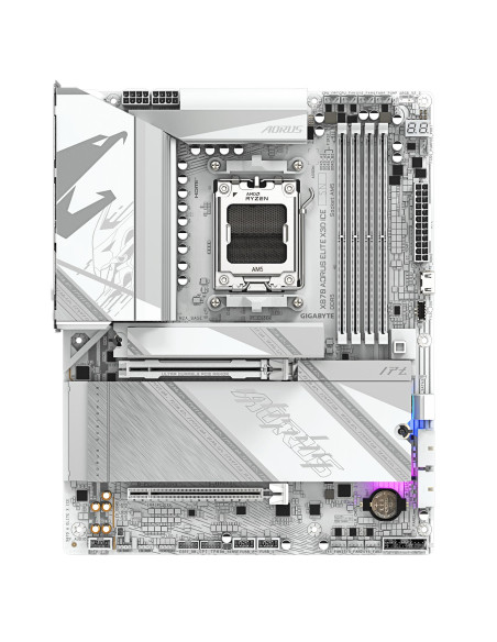 Mainboard, GIGABYTE, AMD X870, SAM5, ATX, Memory DDR5, Memory slots 4, X870AELITEXICE