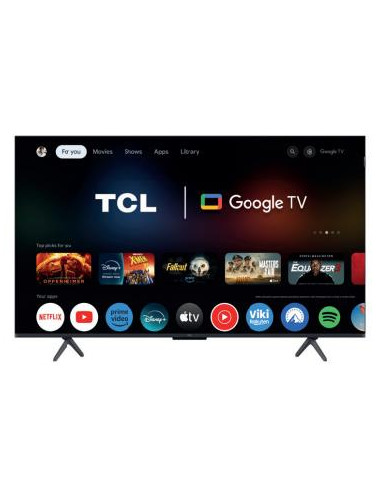 TV Set, TCL, 50 ", 4K Ultra HD, 3840 x 2160 pixels, Flat, QD-Mini LED, 50C61K