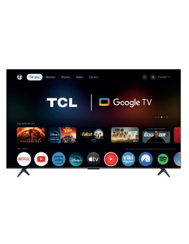 TV Set, TCL, 75 ", 4K Ultra HD, 3840 x 2160 pixels, Flat, QD-Mini LED, 75C61K