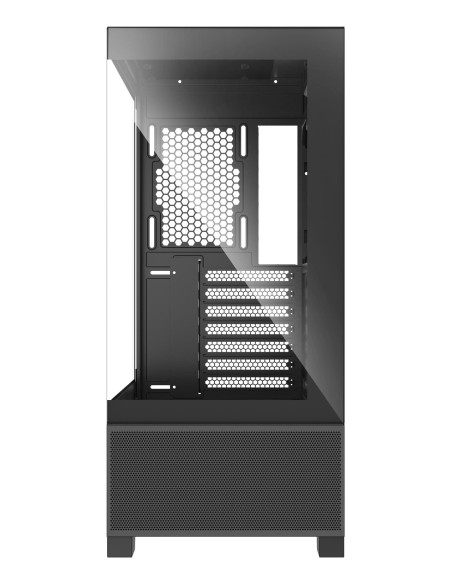 Case, XILENCE, XG172, MidiTower, Case product features Fan control panel/Transparent panel, Not included, Colour Black, XG172