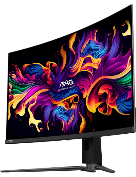 Monitor, MSI, MAG 321CUP QD-OLED, 31.5", Gaming/Curved/4K, Panel QD-OLED, 3840x2160, 16:9, 165 Hz, 0.03 ms, MAG321CUPQD-OLED