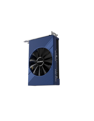 Graphics Card, SPARKLE, Intel Arc A380, 6 GB, GDDR6, 96 bit, PCIE 4.0 8x, GPU 2000 MHz, Single Slot Fansink, 1xHDMI, 3xDisplayP