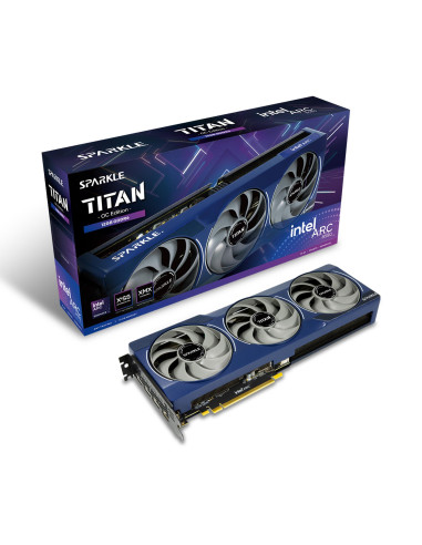 Graphics Card, SPARKLE, Intel Arc B580, 12 GB, GDDR6, 192 bit, PCIE 4.0 8x, Active, SB580T-12GOC