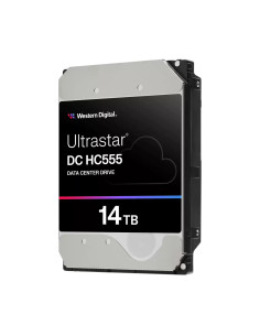HDD, WESTERN DIGITAL, Serial ATA III, 3.5 ", Buffer 512 MB, 7200 RPM, 14 TB, Ultrastar DC HC555, 0B48721