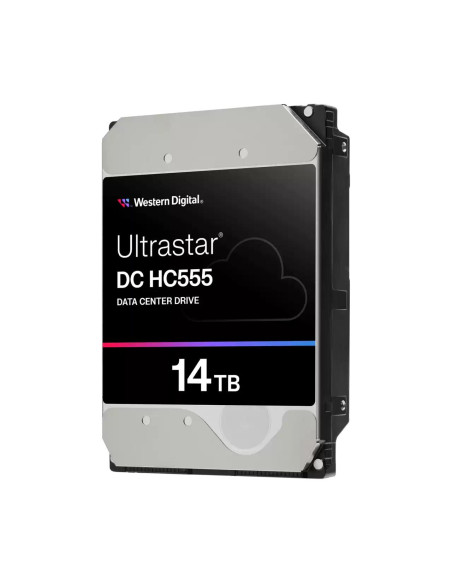 HDD, WESTERN DIGITAL, Serial ATA III, 3.5 ", Buffer 512 MB, 7200 RPM, 14 TB, Ultrastar DC HC555, 0B48721