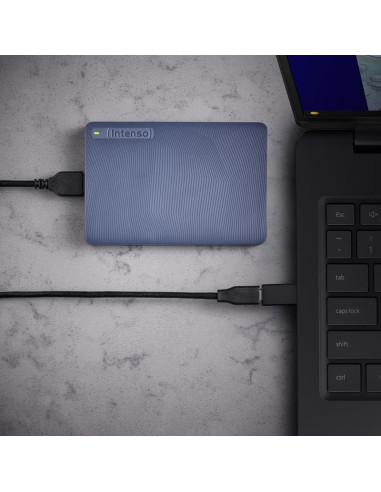 External HDD, INTENSO, 1000 GB, Colour Blue, 6029565