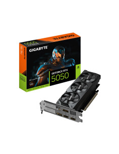 Graphics Card, GIGABYTE, NVIDIA GeForce RTX 5050, 8 GB, GDDR6, 128 bit, PCIE 5.0 16x, GPU 2587 MHz, Triple slot Fansink, GV-N50