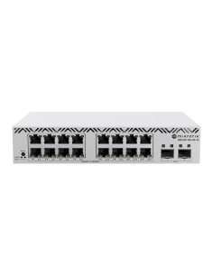 Switch, MIKROTIK, 16x10Base-T / 100Base-TX / 1000Base-T, CSS318-16G-2S+IN