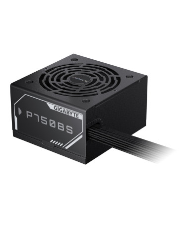 Power Supply, GIGABYTE, GP-P750BS, 750 Watts, Efficiency 80 PLUS BRONZE, PFC Active, MTBF 100000 hours, GP-P750BS