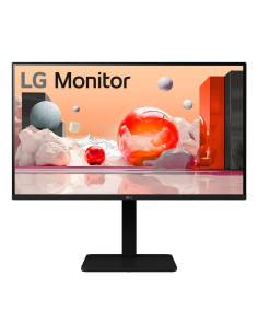 LCD Monitor, LG, 27", Panel IPS, 1920x1080, 16:9, 100Hz, Matte, Speakers, Swivel, Pivot, Height adjustable, Tilt, Colour Black,