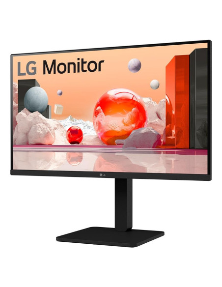 LCD Monitor, LG, 27", Panel IPS, 1920x1080, 16:9, 100Hz, Matte, Speakers, Swivel, Pivot, Height adjustable, Tilt, Colour Black,