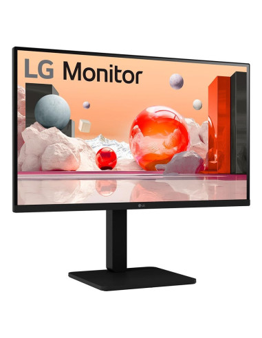LCD Monitor, LG, 27", Panel IPS, 1920x1080, 16:9, 100Hz, Matte, Speakers, Swivel, Pivot, Height adjustable, Tilt, Colour Black,