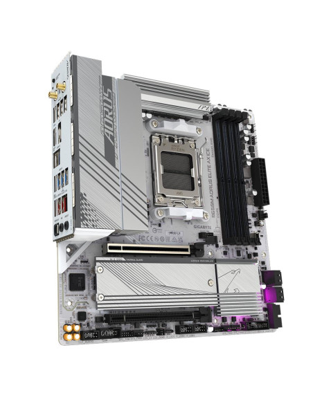 Mainboard, GIGABYTE, AMD B650, SAM5, Micro-ATX, Memory DDR5, Memory slots 4, B650MAELITEAXICE1.1