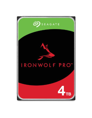 HDD, SEAGATE, IronWolf Pro, 4TB, SATA, 256 MB, 7200 rpm, 3,5", ST4000NT001