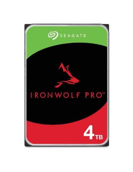 HDD, SEAGATE, IronWolf Pro, 4TB, SATA, 256 MB, 7200 rpm, 3,5", ST4000NT001