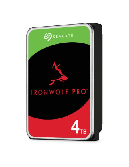 HDD, SEAGATE, IronWolf Pro, 4TB, SATA, 256 MB, 7200 rpm, 3,5", ST4000NT001