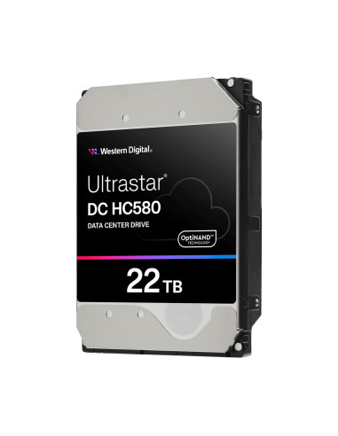 HDD, WESTERN DIGITAL ULTRASTAR, Ultrastar DC HC580, WUH722422ALE6L4 0F62785, 22TB, 512 MB, 7200 rpm, 3,5", 0F62785