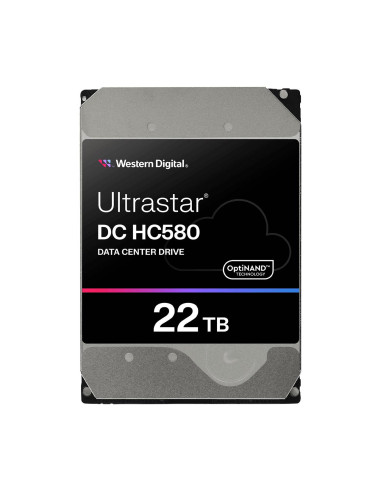 HDD, WESTERN DIGITAL ULTRASTAR, Ultrastar DC HC580, WUH722422ALE6L4 0F62785, 22TB, 512 MB, 7200 rpm, 3,5", 0F62785