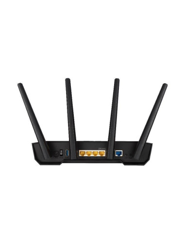 Wireless Router, ASUS, Wireless Router, 3000 Mbps, Mesh, Wi-Fi 5, Wi-Fi 6, IEEE 802.11a/b/g, IEEE 802.11n, USB 3.1, 1 WAN, 4x10