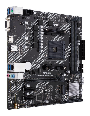 Mainboard, ASUS, AMD A520, SAM4, MicroATX, 2xPCI-Express 3.0 1x, 1xPCI-Express 3.0 16x, 1xM.2, Memory DDR4, Memory slots 2, 1x1