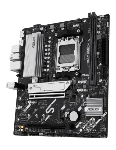 Mainboard, ASUS, AMD B850, SAM5, Micro-ATX, Memory DDR5, Memory slots 2, 1xPCI-Express 4.0 16x, 1xPCI-Express 5.0 16x, 2xM.2, 1