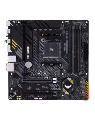 Mainboard, ASUS, AMD B550, SAM4, MicroATX, Memory DDR4, Memory slots 4, 1xPCI-Express 3.0 1x, 1xPCI-Express 3.0 16x, 1xPCI-Expr