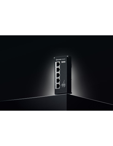 Switch, TELTONIKA, Switch type Unmanaged, Form factor DIN rail, 5xRJ-45 ports, RJ-45 Ports Type Fast Ethernet (10/100), 5xFast 