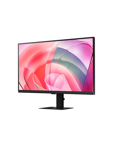 LCD Monitor, SAMSUNG, 27", 4K, Panel IPS, 3840x2160, 16:9, 60Hz, 5 ms, Tilt, Colour Black, LS27D700EAUXEN