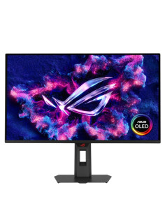 Monitor, ASUS, 26.5 ", 2560 x 1440 pixels, Quad HD, Native aspect ratio 16:9, QD-OLED, Flat, 90LM0C80-B01171