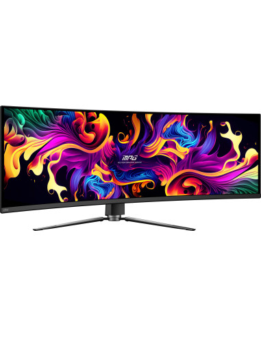 Monitor, MSI, MPG 491CQP QD-OLED, 49", Gaming/Curved, Panel QD-OLED, 5120x1440, 32:9, 144Hz, Matte, 0.03 ms, Swivel, Height adj