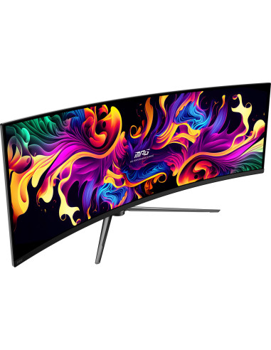 Monitor, MSI, MPG 491CQP QD-OLED, 49", Gaming/Curved, Panel QD-OLED, 5120x1440, 32:9, 144Hz, Matte, 0.03 ms, Swivel, Height adj