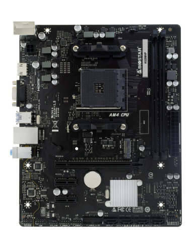 Mainboard, BIOSTAR, AMD A520, SAM4, Micro-ATX, Memory DDR4, Memory slots 2, 2xPCI-Express 3.0 1x, 1xPCI-Express 3.0 16x, 1xM.2,