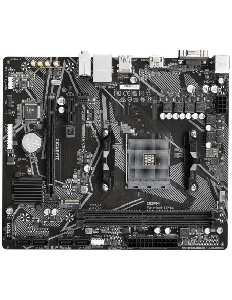 Mainboard, GIGABYTE, AMD A520, SAM4, Micro-ATX, Memory DDR4, Memory slots 2, 1xPCI-Express 3.0 1x, 1xPCI-Express 3.0 16x, 1xM.2