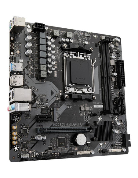 Mainboard, GIGABYTE, AMD A620A, SAM5, Micro-ATX, Memory DDR5, Memory slots 2, A620MH2.2