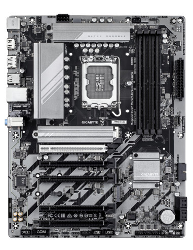 Mainboard, GIGABYTE, Intel B860 Express, LGA1851, ATX, Memory DDR5, Memory slots 4, 4xPCI-Express 4.0 1x, 1xPCI-Express 5.0 16x