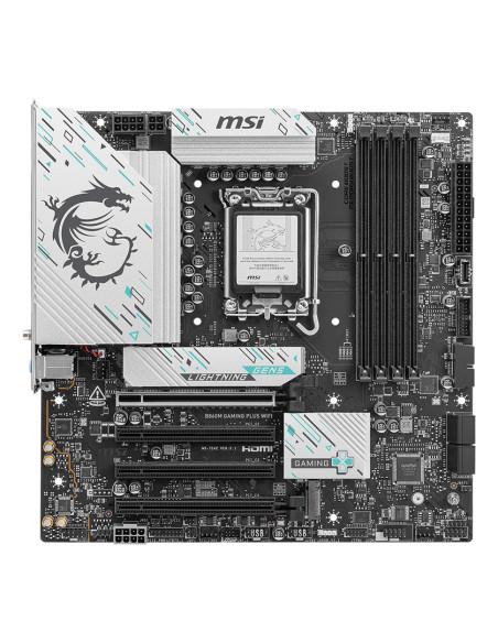 Mainboard, MSI, Intel B860 Express, LGA1851, Micro-ATX, Memory DDR5, Memory slots 4, B860MGAMINGPLUSWIFI