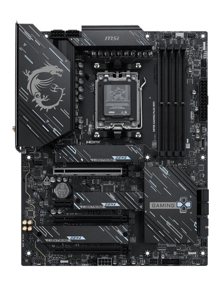 Mainboard, MSI, AMD X870E, SAM5, ATX, Memory DDR5, X870EGAMINGPLUSWIFI