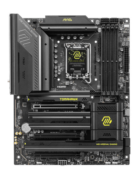 Mainboard, MSI, Intel Z890, LGA1851, ATX, Memory DDR5, Memory slots 4, 2xPCI-Express 4.0 4x , 1xPCI-Express 5.0 16x, 4xM.2, 1xH