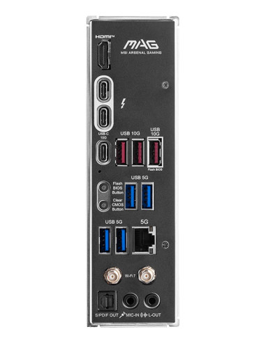 Mainboard, MSI, Intel Z890, LGA1851, ATX, Memory DDR5, Memory slots 4, 2xPCI-Express 4.0 4x , 1xPCI-Express 5.0 16x, 4xM.2, 1xH