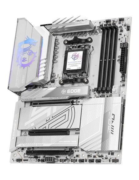 Mainboard, MSI, AMD X870E, SAM5, ATX, Memory DDR5, Memory slots 4, 3xPCI-Express 16x, 4xM.2, 1xHDMI, 1xAudio-In, 1xAudio-Out, 4