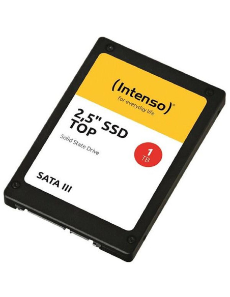 SSD, INTENSO, 1TB, SATA 3.0, SLC, Write speed 500 MBytes/sec, Read speed 520 MBytes/sec, 2,5", 3812460