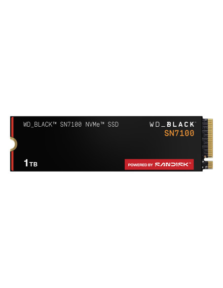 SSD, SANDISK, Read speed 7250 MB/s, Write speed 6900 MB/s, NVMe Yes, PCI Express 4.0, M.2, 1000 GB, POWERED BY SANDISK, Black S