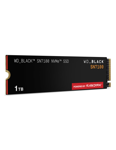 SSD, SANDISK, Read speed 7250 MB/s, Write speed 6900 MB/s, NVMe Yes, PCI Express 4.0, M.2, 1000 GB, POWERED BY SANDISK, Black S
