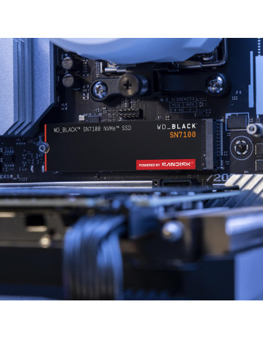 SSD, SANDISK, Read speed 7250 MB/s, Write speed 6900 MB/s, NVMe Yes, PCI Express 4.0, M.2, 1000 GB, POWERED BY SANDISK, Black S