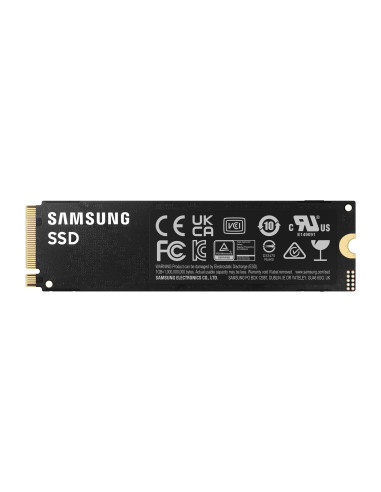 SSD, SAMSUNG, 990 PRO, 4TB, M.2, PCIe Gen4, NVMe, TLC, Write speed 6900 MBytes/sec, Read speed 7450 MBytes/sec, 2.3mm, TBW 2400